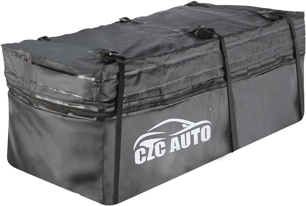 CZC AUTO Expandable Hitch Cargo Carrier Bag for Safe Travel