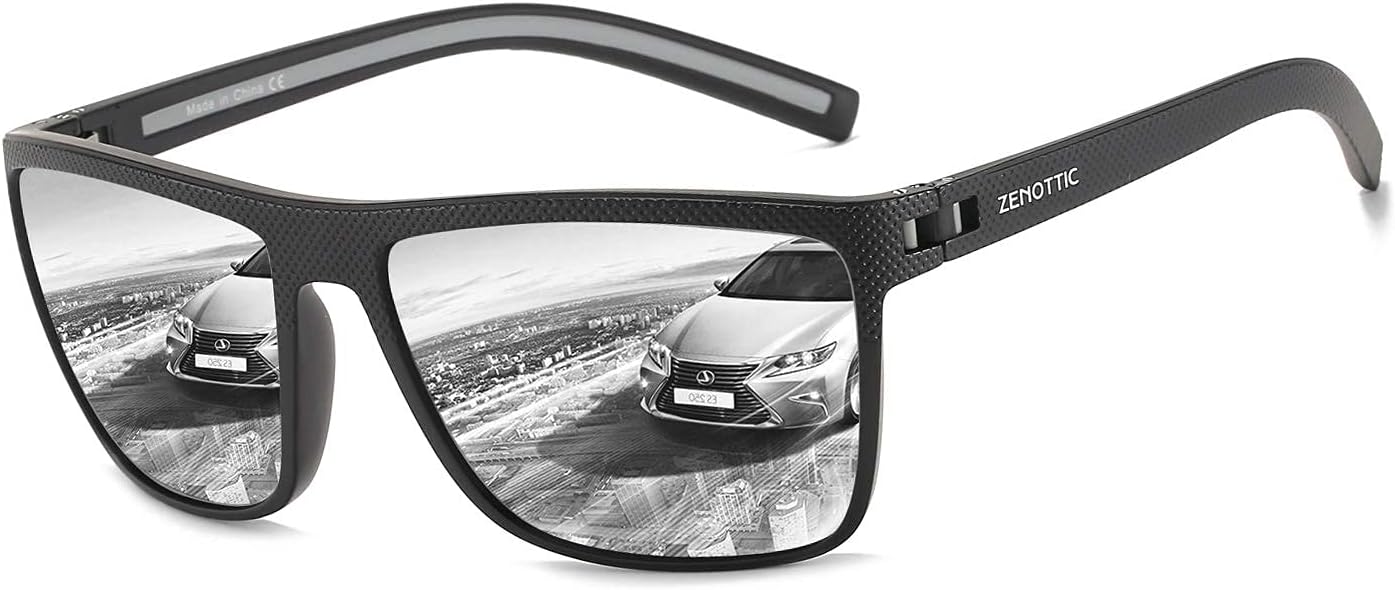ZENOTTIC Polarized Sunglasses for Men with UV400 Protection