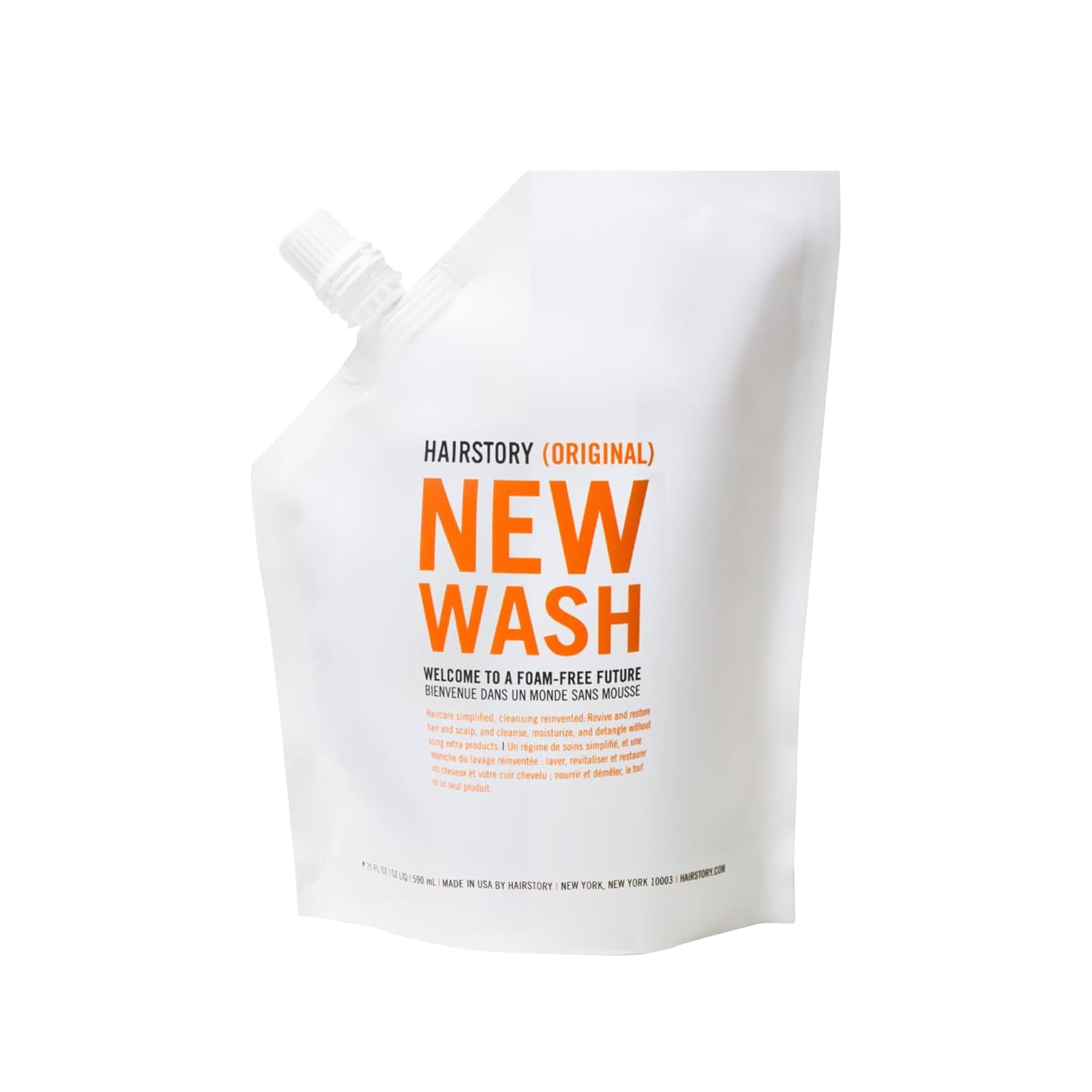 Hairstory New Wash Original 20oz: All-In-One Hair Care Marvel