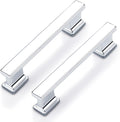 Probrico 20 Pack Polished Chrome Cabinet Handles for Modern Homes