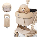 Dog Stroller Cushion & Mat Set - Thickened 3-Piece Comfort Liner