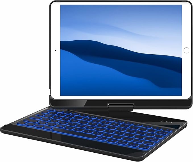 Earto iPad 9th/8th/7th Gen Keyboard Case with Backlit Design