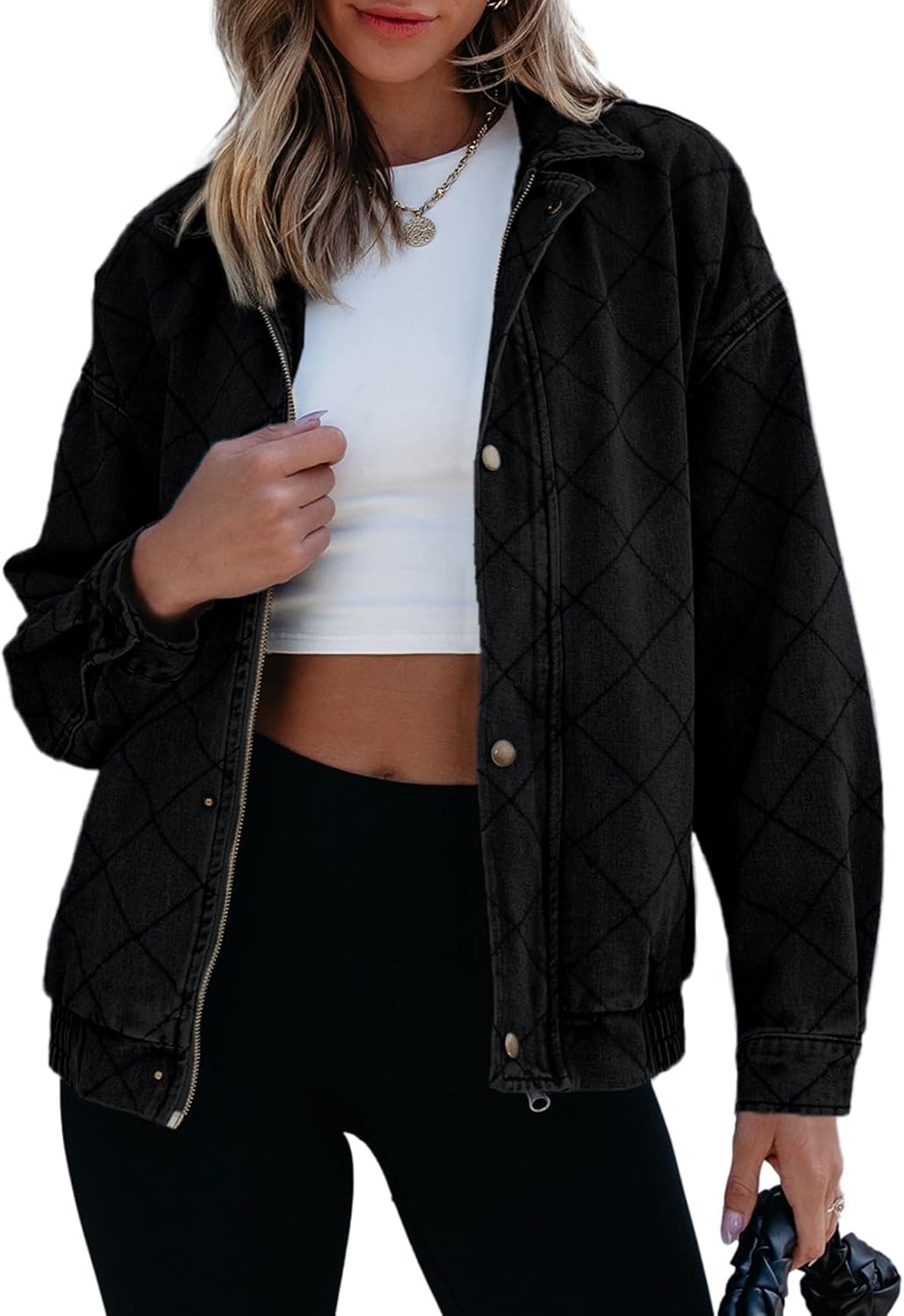 Oversized Jean Jacket for Women - Stylish Spring Outfits 2025