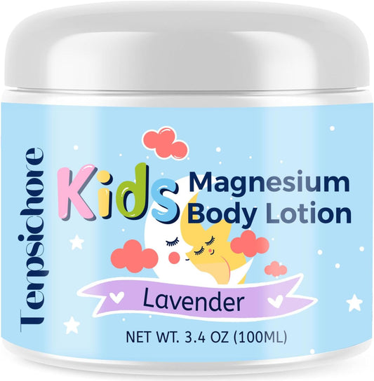Kids' Nighttime Calm Lotion: Magnesium Cream Lavender