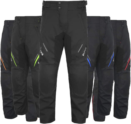 All Season Motorcycle Pants for Men - Waterproof CE Armor Gear