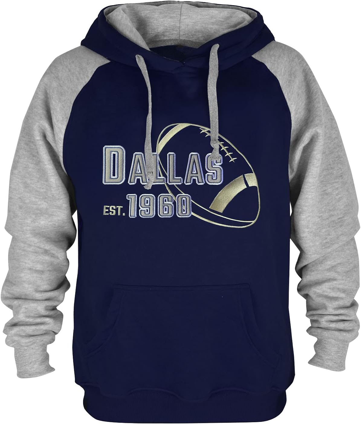 Unisex City Classic Football Embroidery Sweatshirt Hoodie