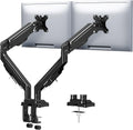 Dual Monitor Stand for 43 in Screens - Full Motion Gas Spring Arm