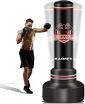 70 in Heavy Boxing Bag with Stand for Adults - Freestanding MMA Punch