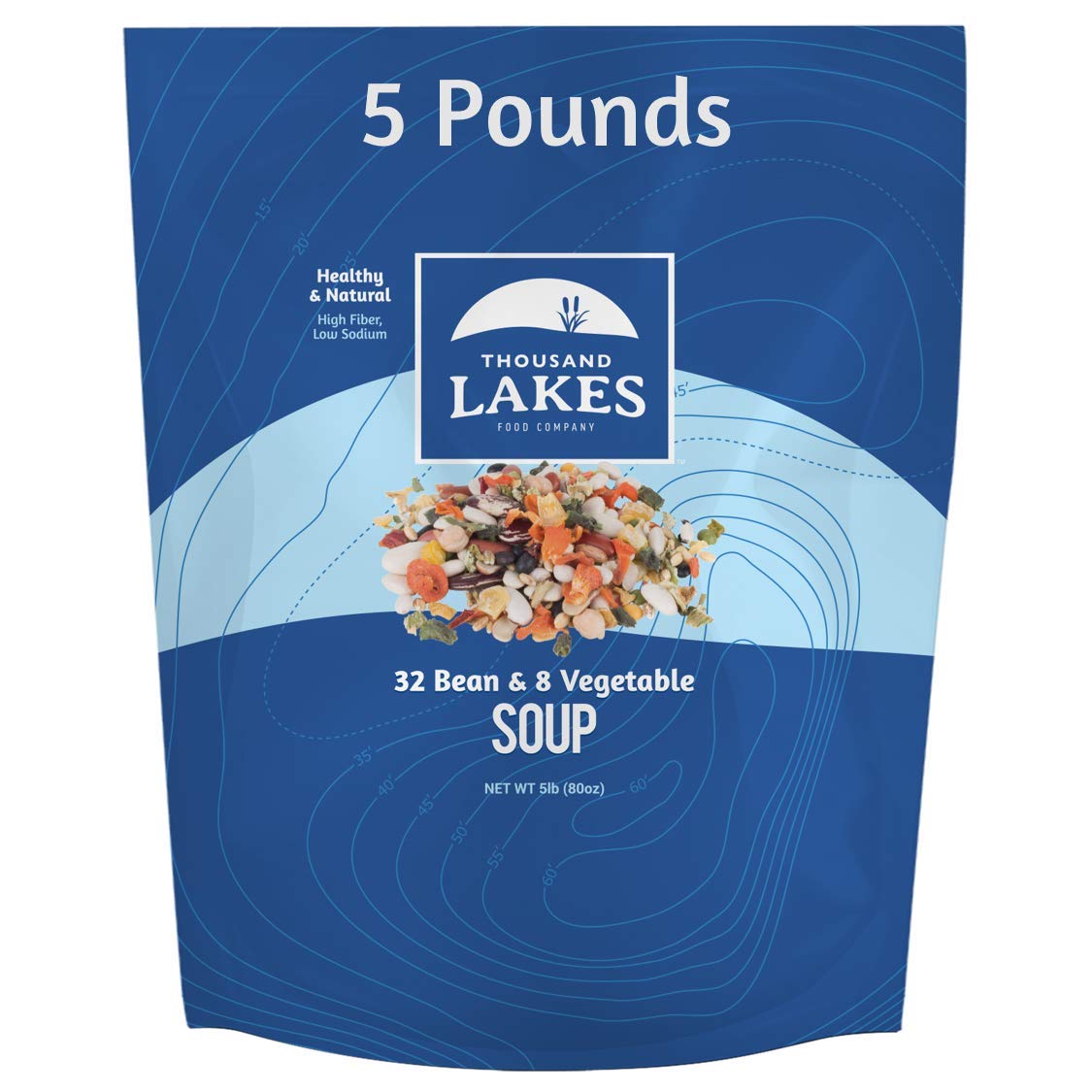 32 Bean and 8 Vegetable Dry Soup Mix - Healthy Vegan Option