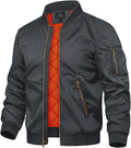 TACVASEN Men's Bomber Jacket Fall Winter - Lightweight Padded Coat