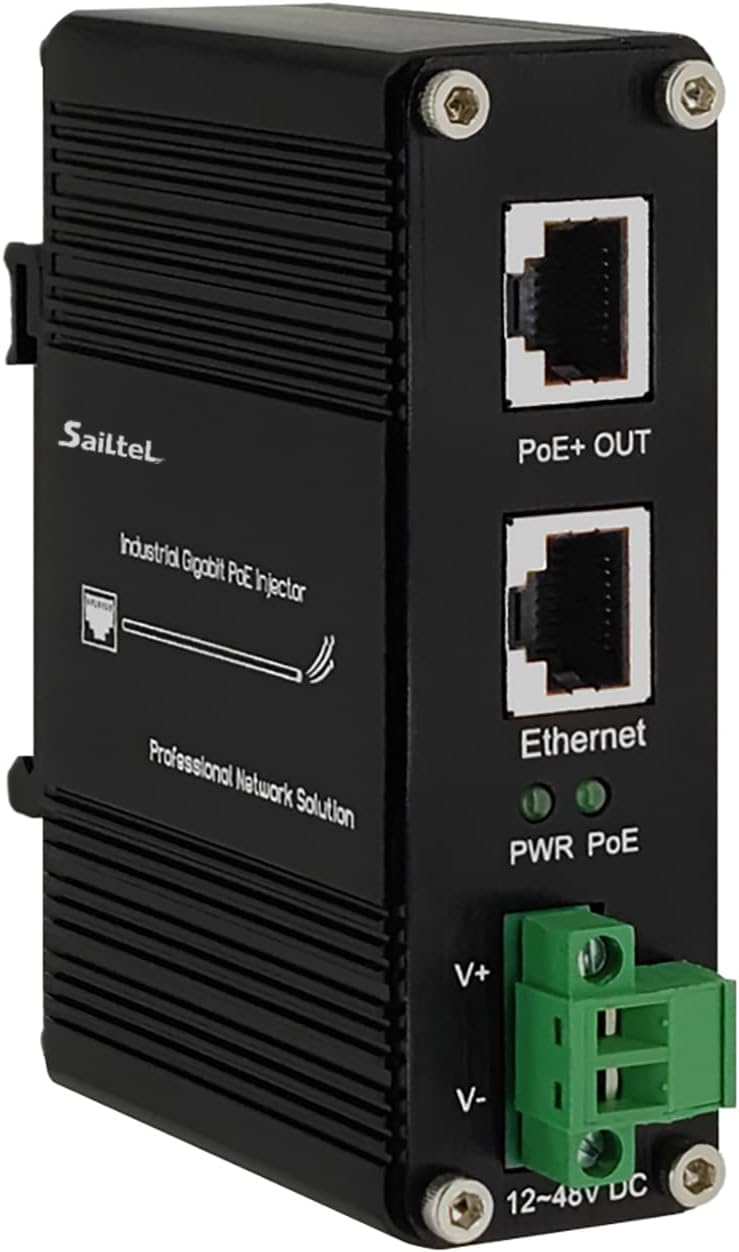 Industrial Gigabit PoE Injector for Reliable Power Supply Solutions