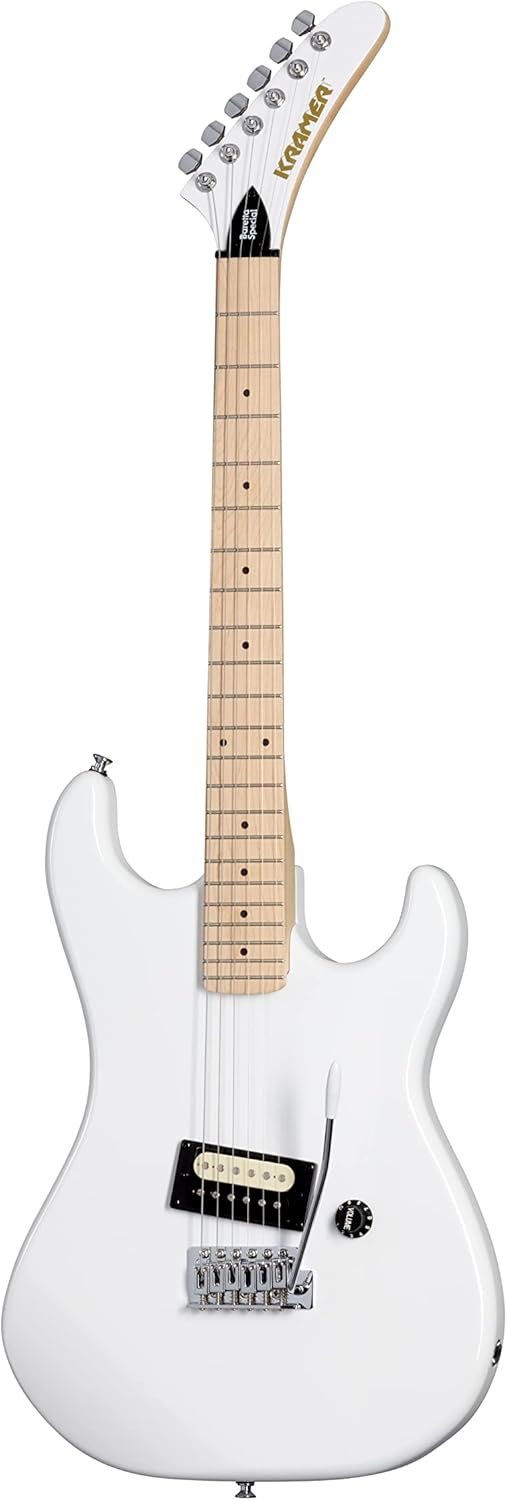Kramer Baretta Special White Electric Guitar with Humbucker