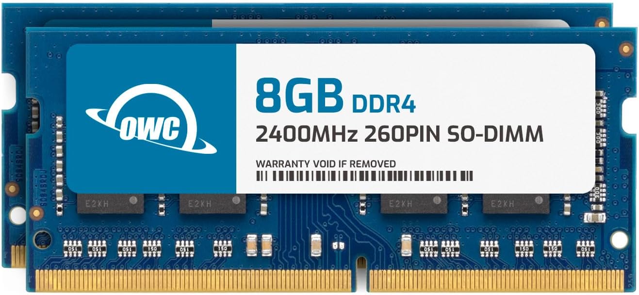 OWC 16GB DDR4 2400MHZ RAM Upgrade for Enhanced Performance