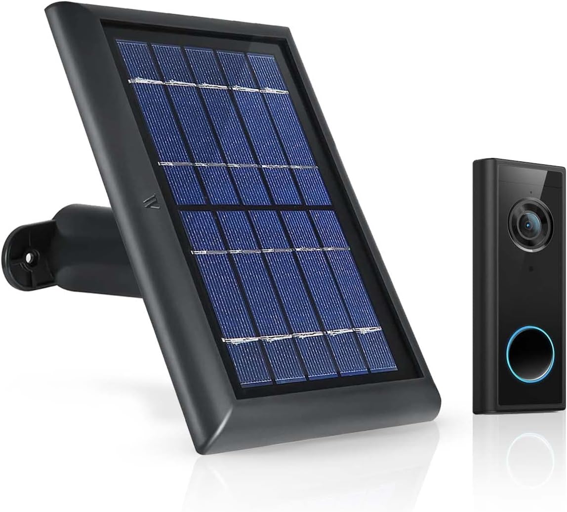 Enhance Eufy Doorbell: Weatherproof Solar Panel