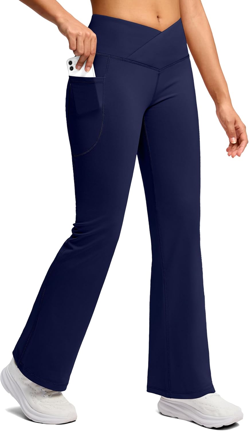 SANTINY Women's Fleece Lined Pants for Cold Weather Comfort