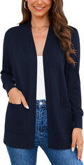 Women's Long Sleeve Cardigan Sweaters - Versatile Soft Knit (S-3XL)