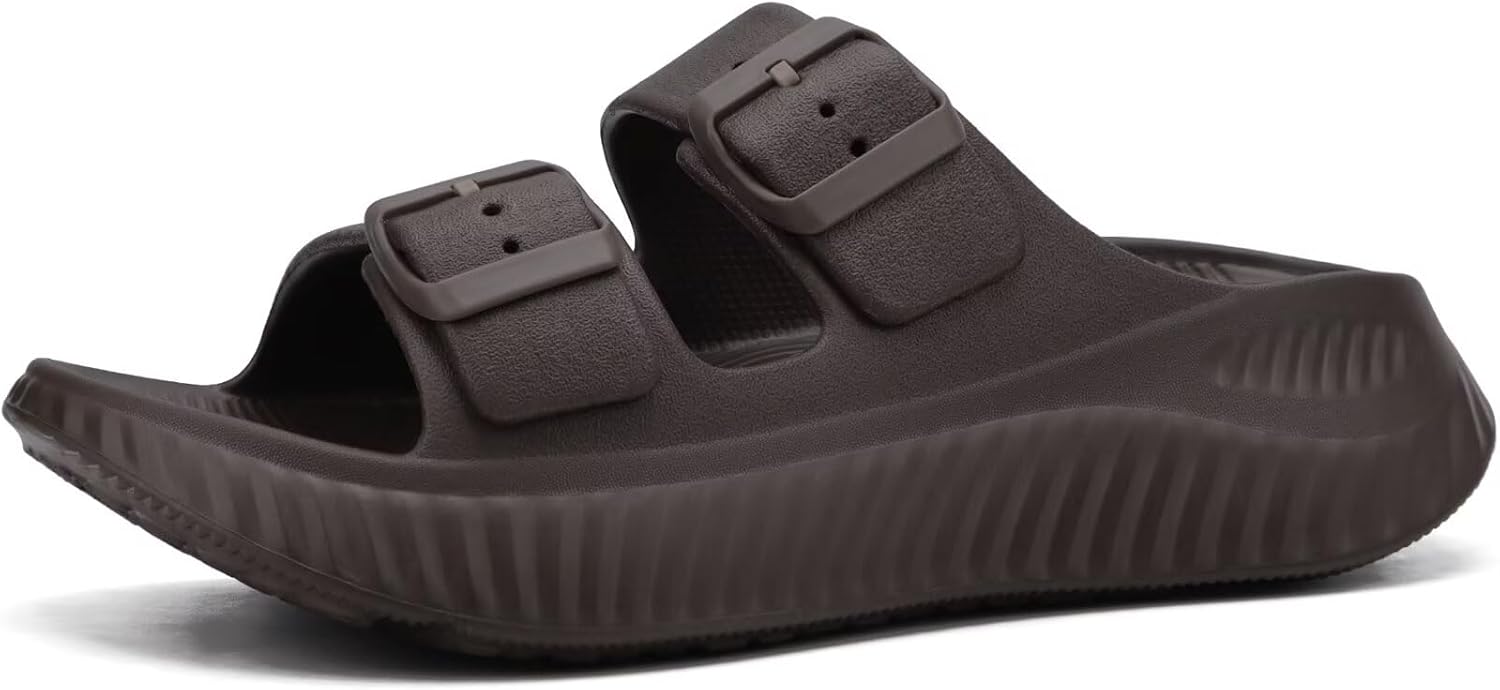 KuaiLu Womens Recovery Sandals with Arch Support for Comfort