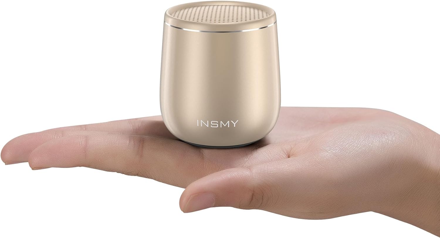 INSMY Waterproof Mini Speaker: Rich Bass & Portable Size