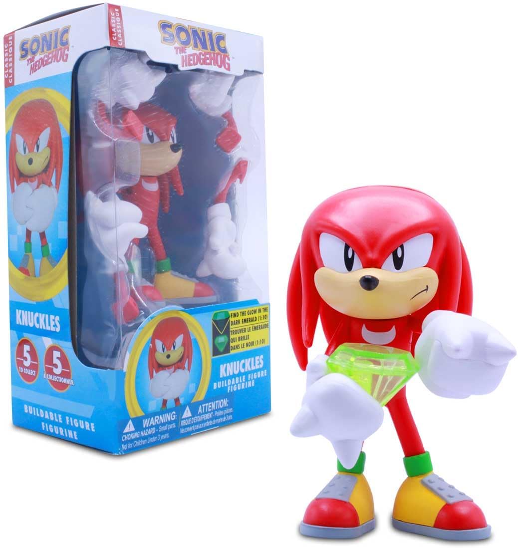 Sonic The Hedgehog Knuckles Action Figure - Collectible Fun!