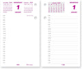Brownline 2025 Desk Calendar Refill - 12 Months, Compact Size - Stay Organized!