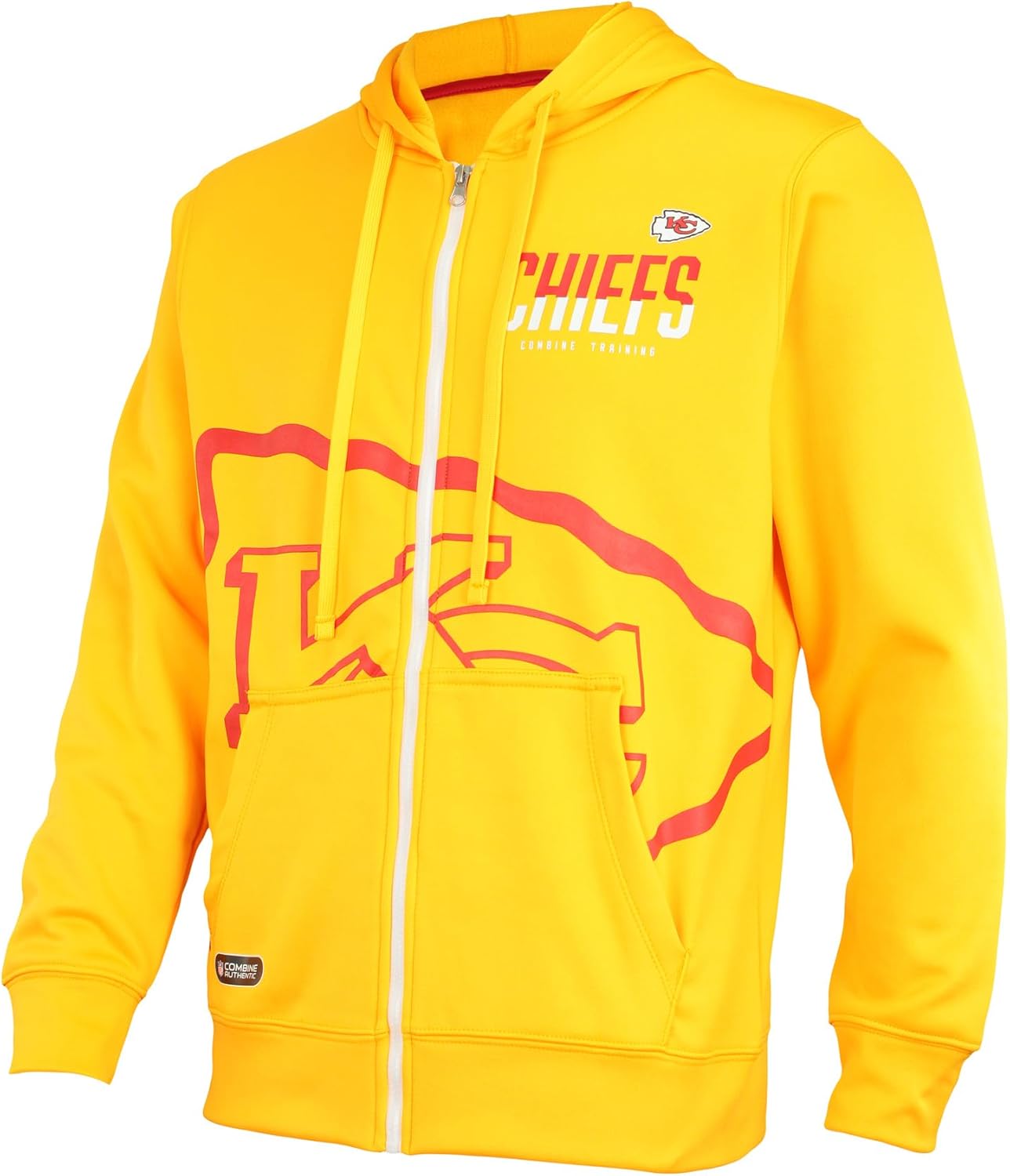Outerstuff NFL Men's Drill Team Colors Full Zip Performance Hoodie