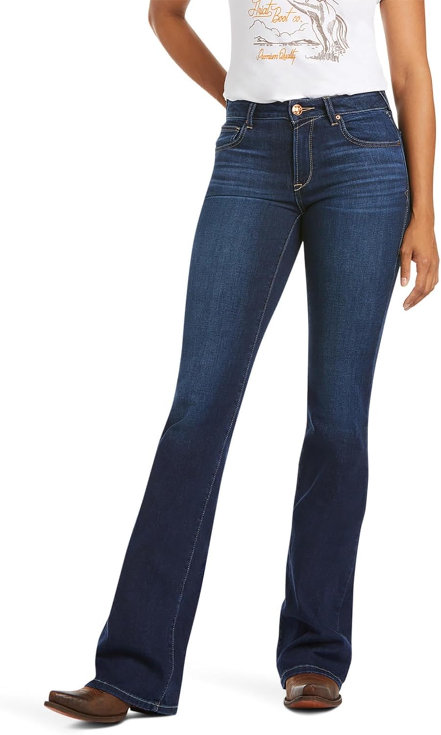 Ariat Women's Ultra Stretch Perfect Rise Katie Flare Jean Review