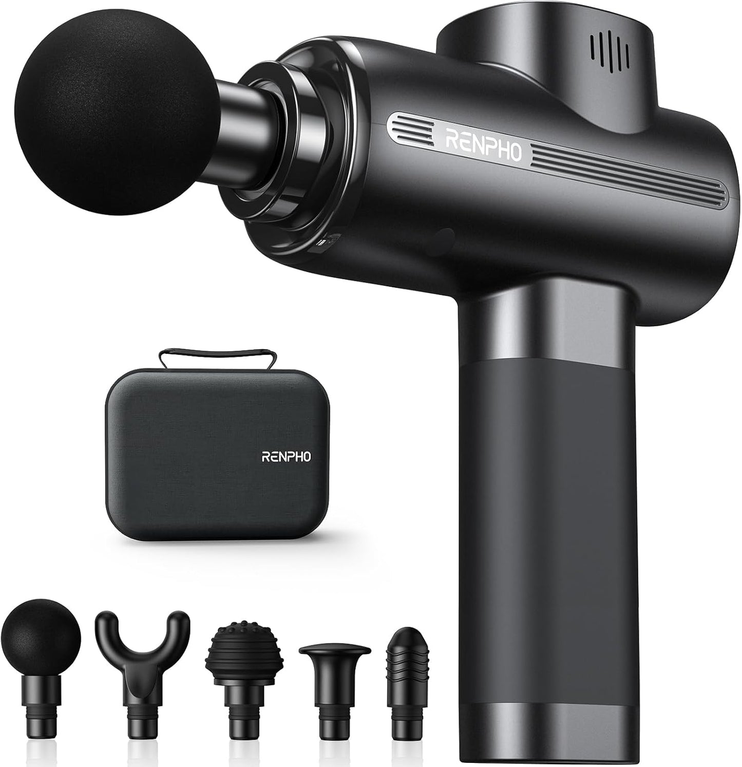 RENPHO Active Massage Gun for Deep Tissue Pain Relief and Relaxation