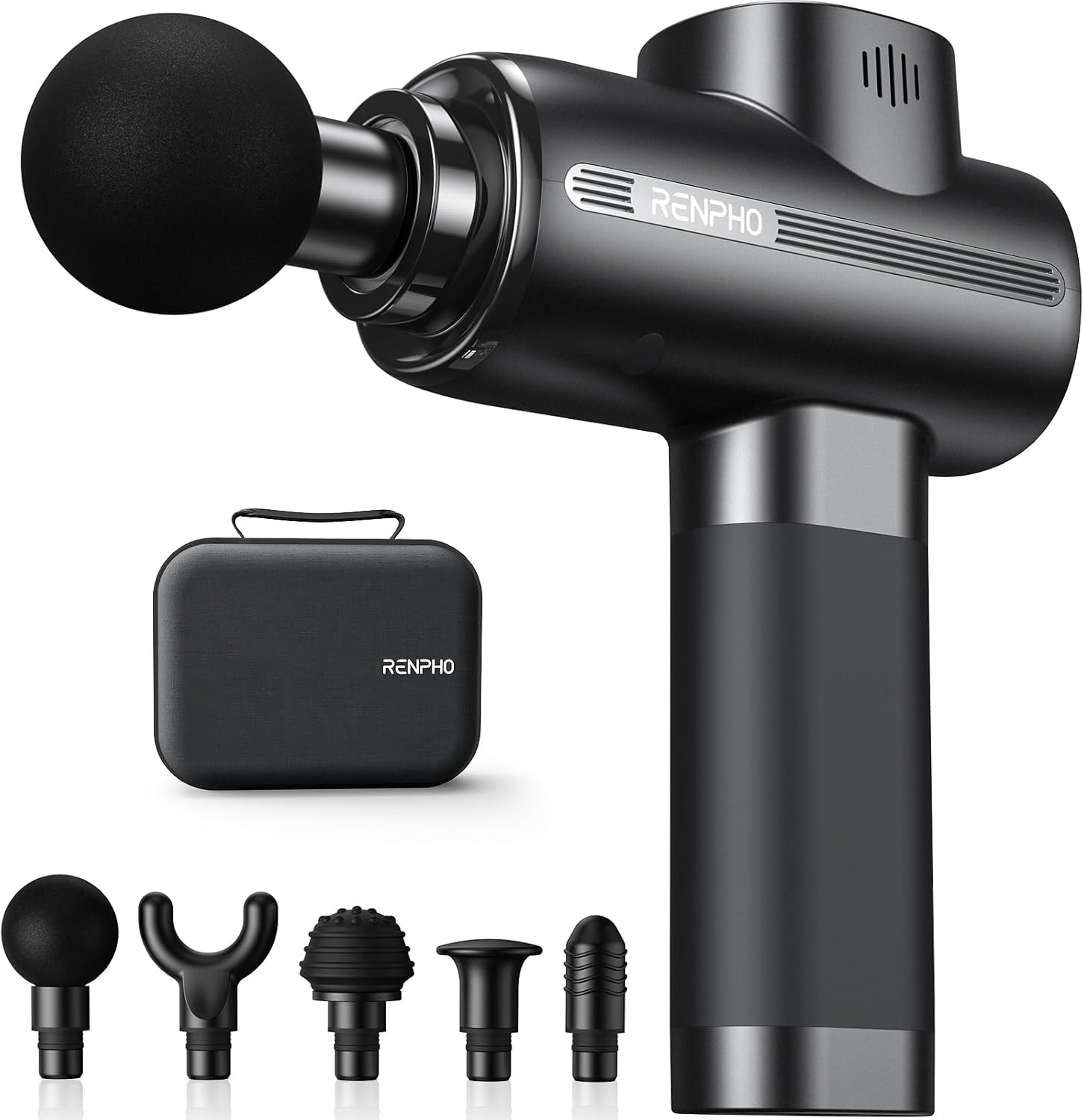 RENPHO Active Massage Gun for Deep Tissue Pain Relief and Relaxation