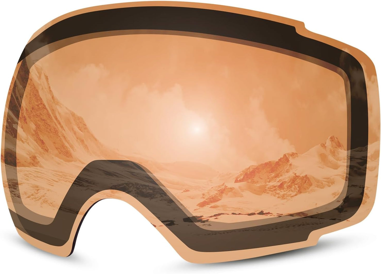 Odoland Interchangeable Ski Goggles: Versatile Lens Options