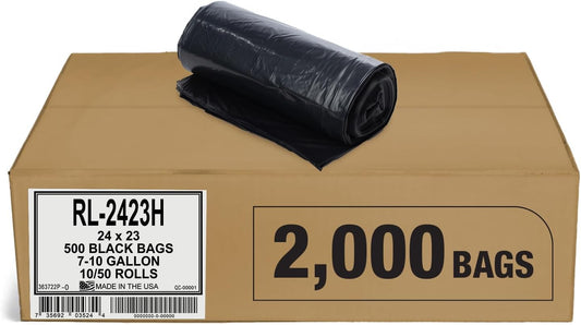 Aluf Plastics T-Tough Roll Pack Low Density Trash Bags 2000