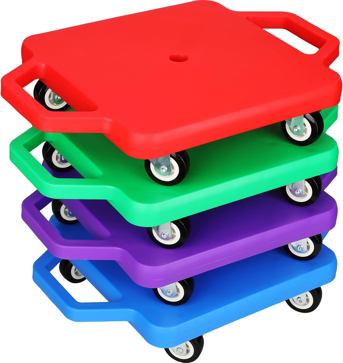 Jerify Sports Scooter Board Set for Kids - 4 Colorful Boards