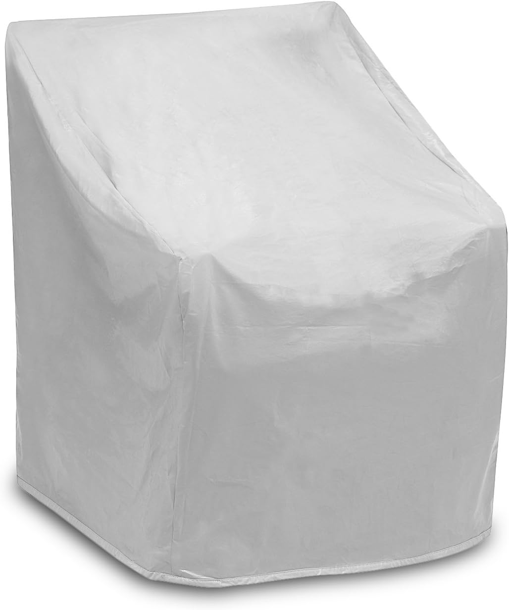 Weatherproof Chair Cover for Patio Chairs, 35in x 29in Grey