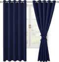 Blackout Curtains for Bedroom 60 x 63 in - Thermal, Light Blocking