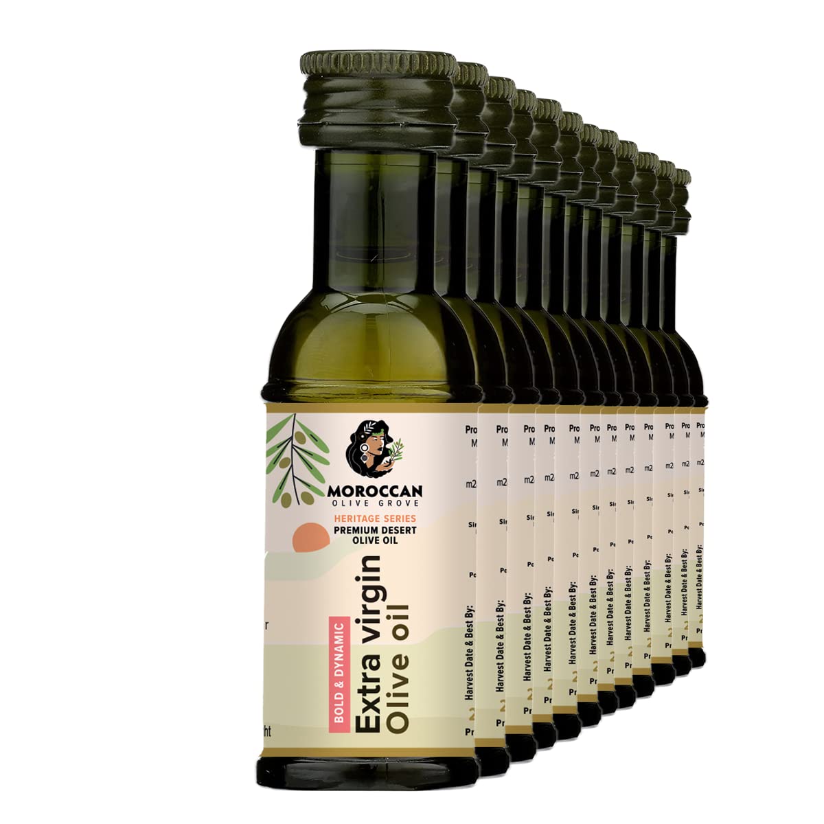 MOROCCAN OLIVE GROVE Premium Extra Virgin Olive Oil - 30 Pack