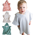 Hooded Poncho Towel for Babies Kids and Toddlers - Soft, Absorbent