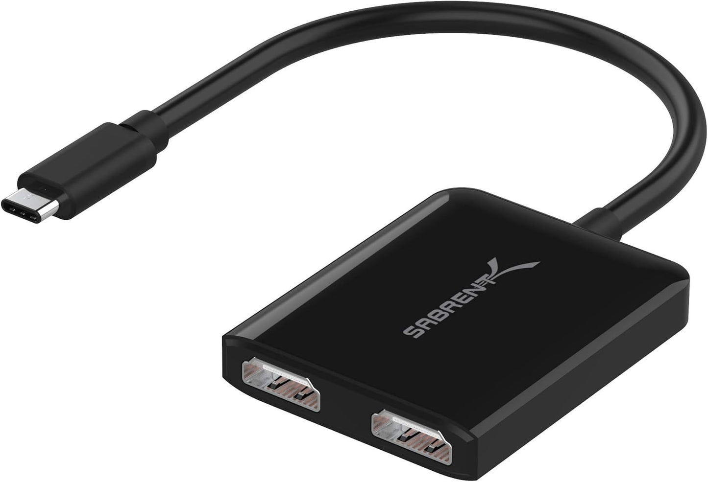 SABRENT USB Type C Dual HDMI Adapter for 4K Monitors