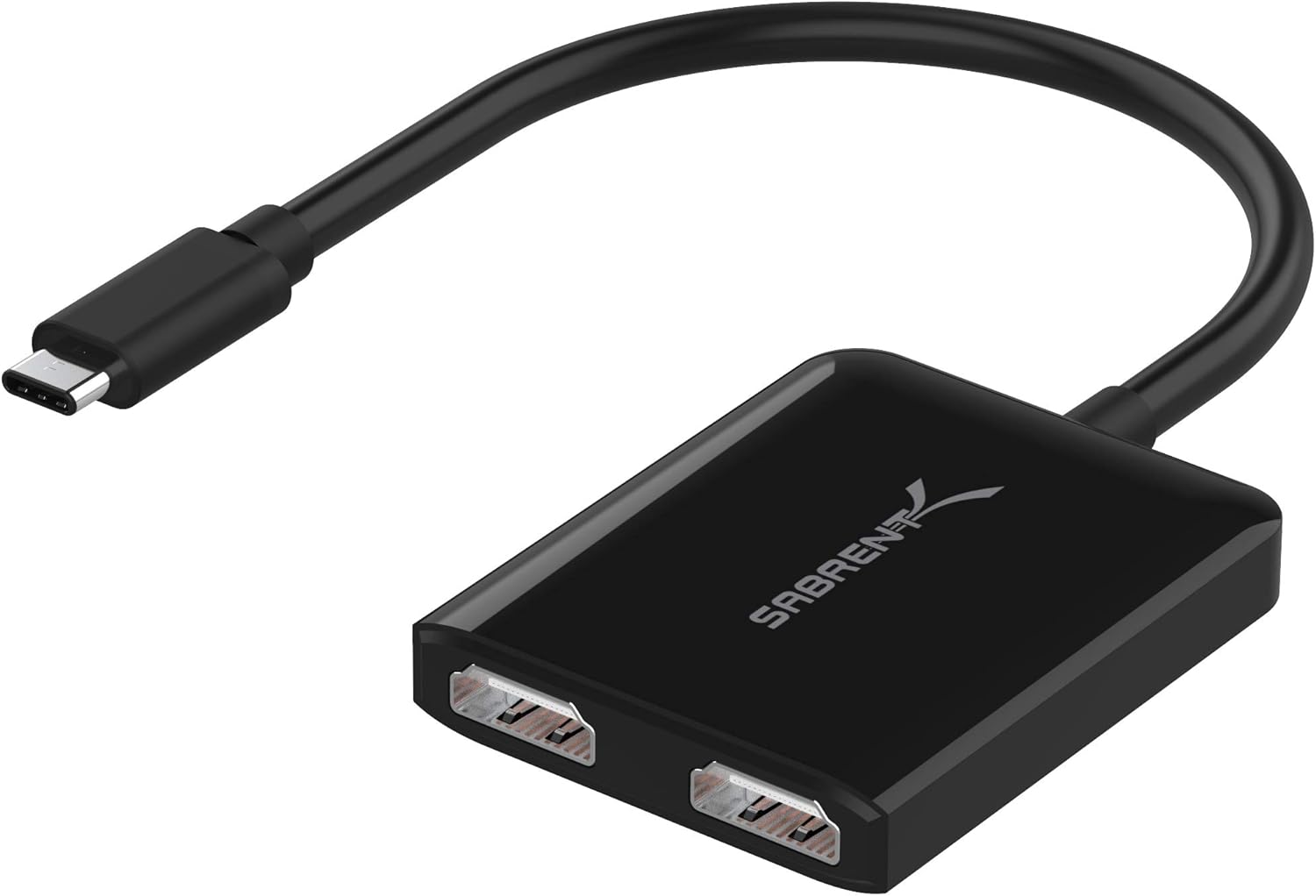 SABRENT USB Type C Dual HDMI Adapter for 4K Monitors