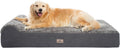 Jumbo Orthopedic Dog Bed for Large Dogs - Supportive 7in Memory Foam