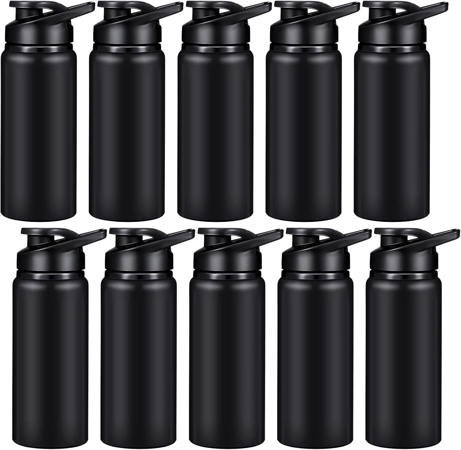 20 oz Aluminum Reusable Water Bottles for Travel and Sports