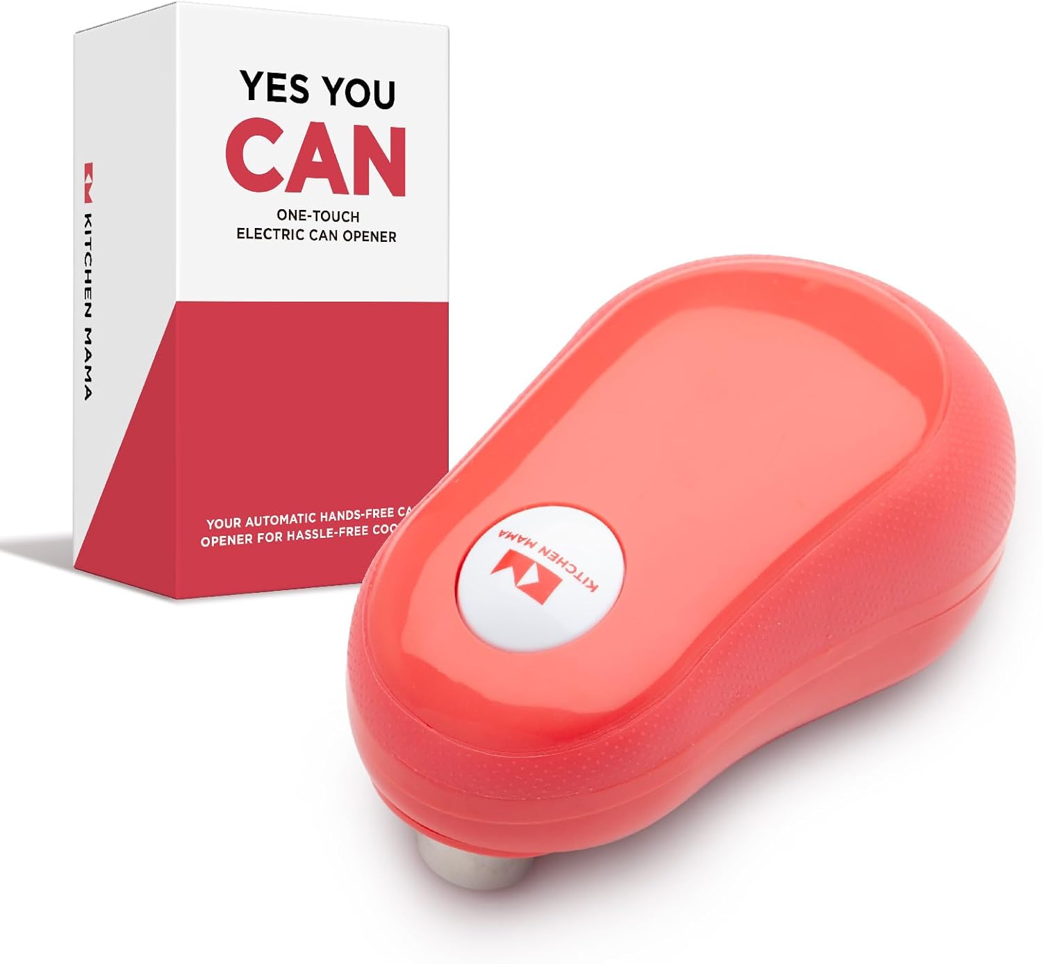 Kitchen Mama One Touch Electric Can Opener for Effortless Use