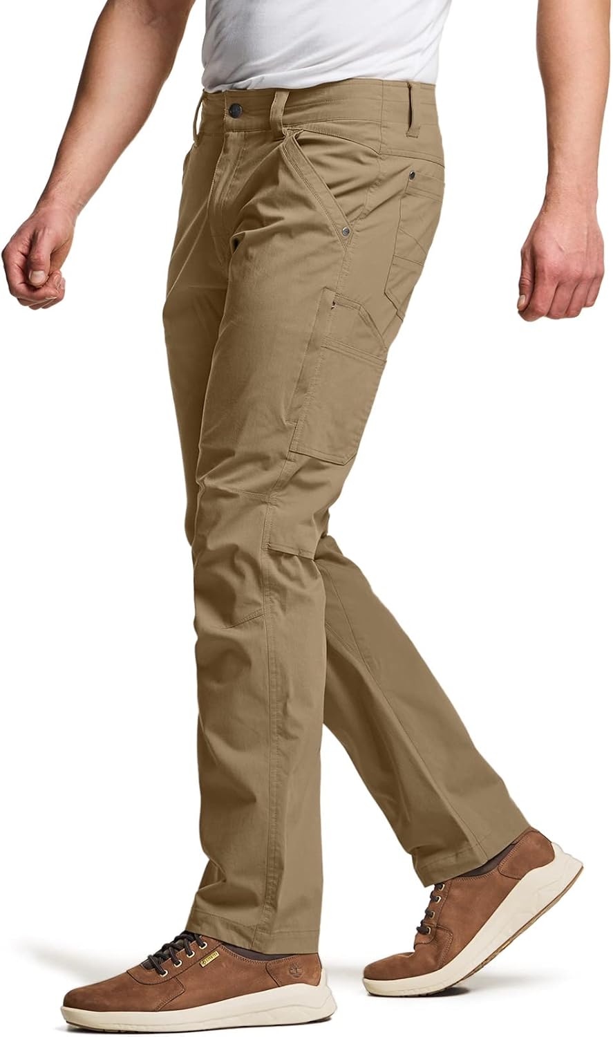 CQR Men's Vent Stretch Pants for Comfort and Utility in Style