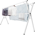 JAUREE 95 in Clothes Drying Rack - Foldable Heavy Duty Indoor/Outdoor