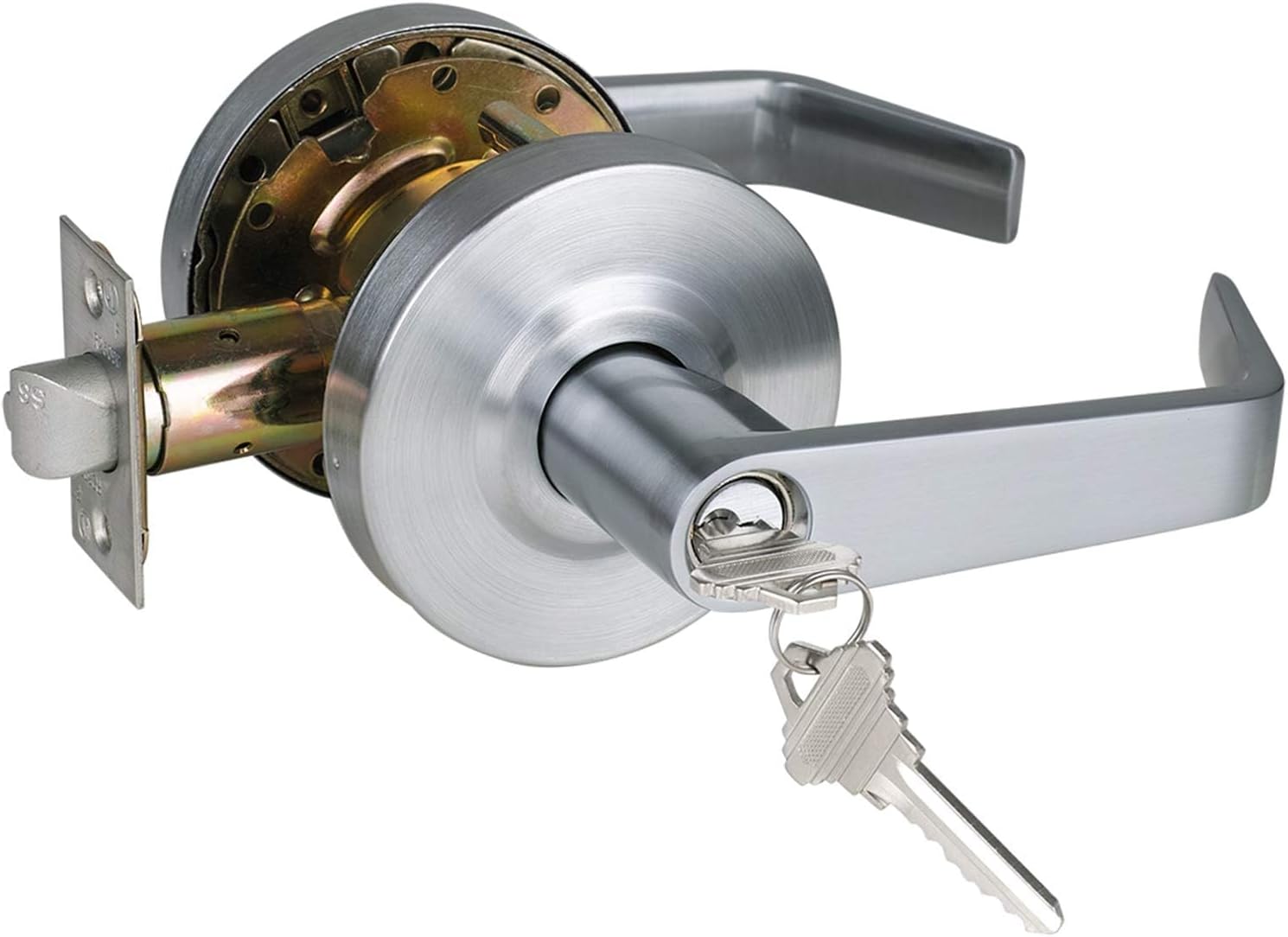 Heavy Duty Commercial Storeroom Door Handle with Fire Rating