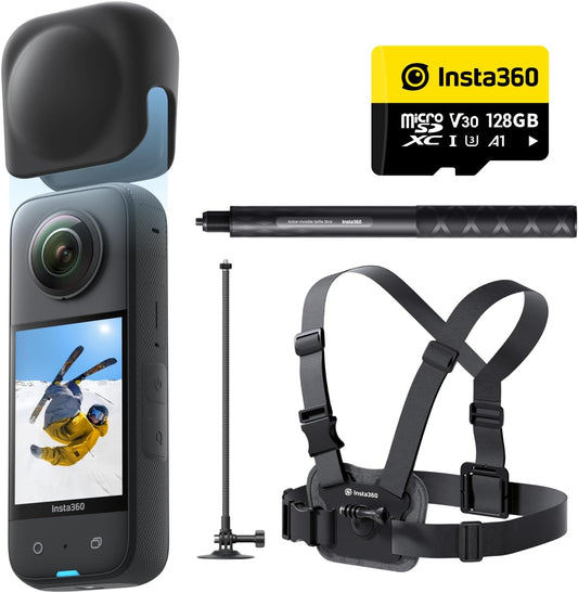 Insta360 X3 Snow Kit - Ultimate 360 Action Camera Experience