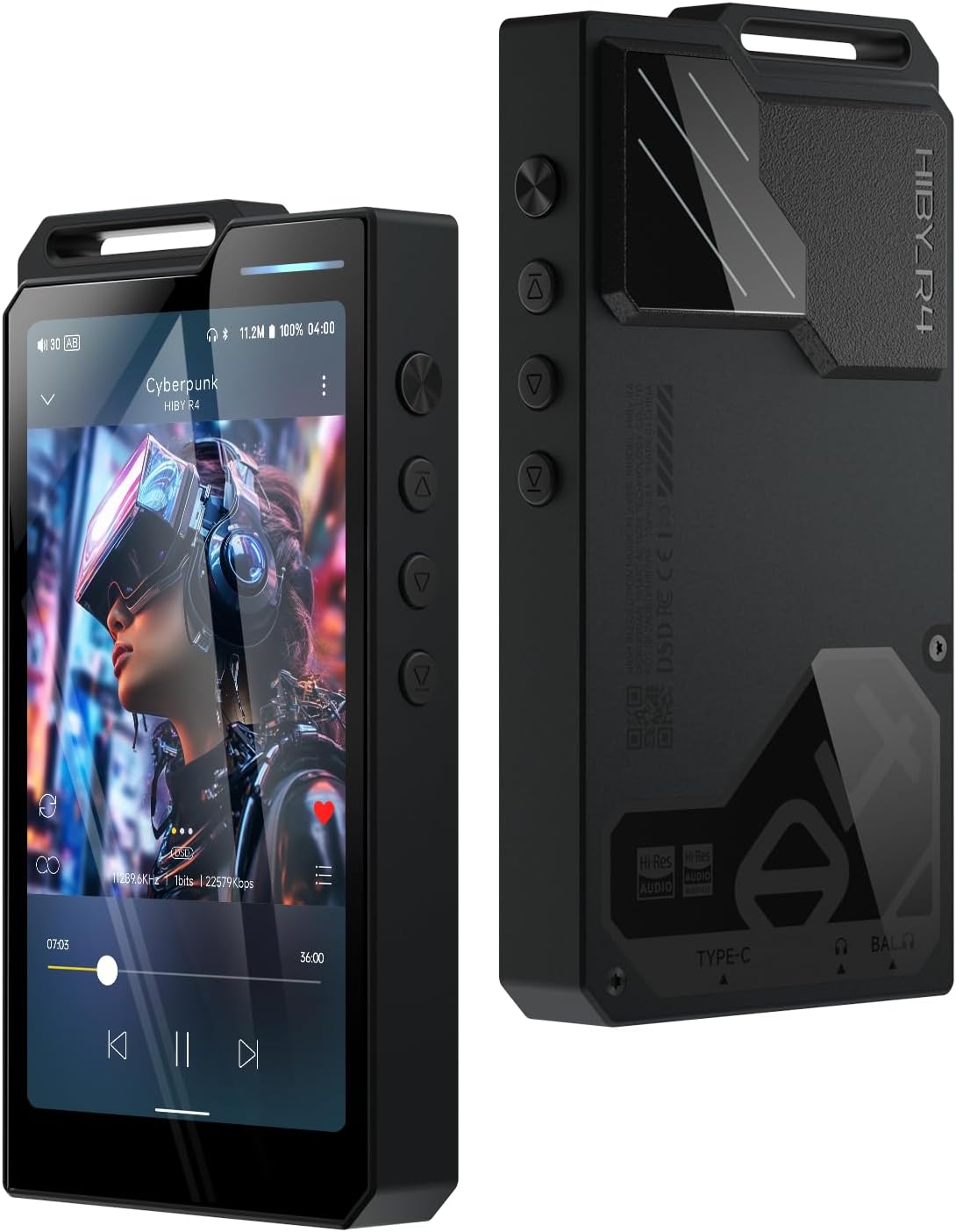 HiBy R4 HiFi MP3 & MP4 Player with Bluetooth and WiFi Features