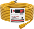 EP 50 Ft Outdoor Extension Cord, 12/3 SJTW Heavy Duty - Durable Power