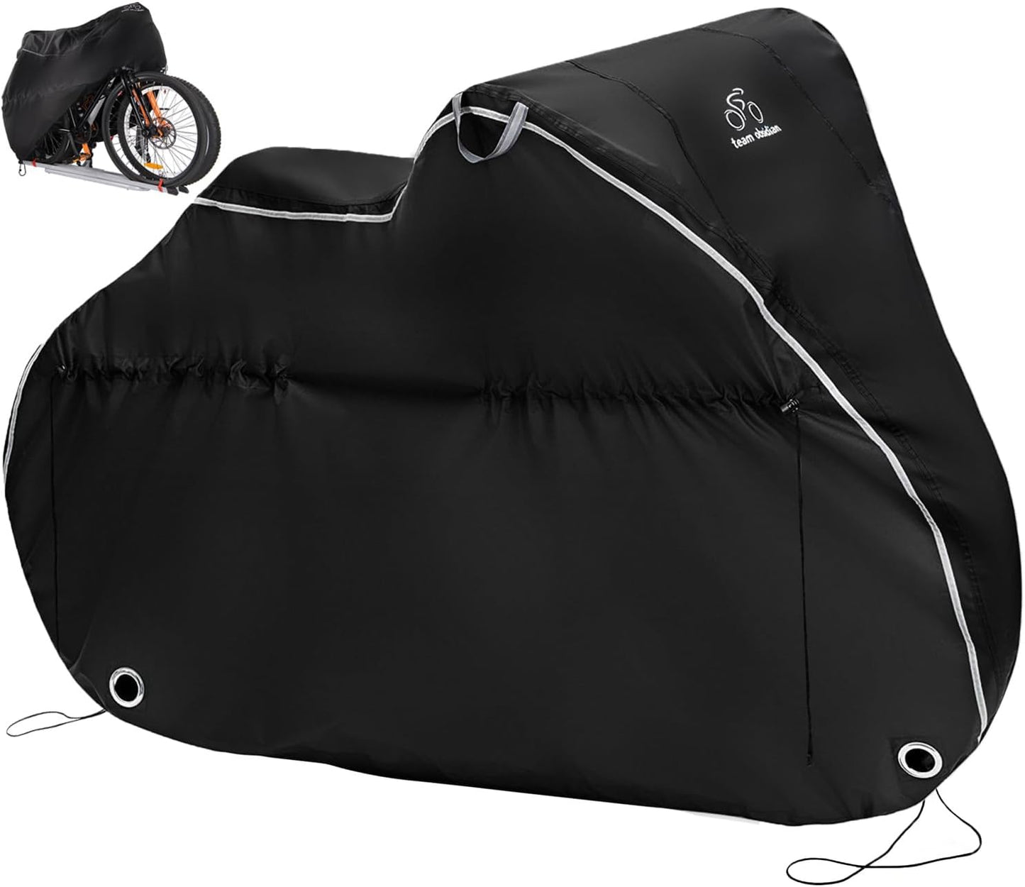 TeamObsidian Bike Cover - Heavy Duty Waterproof Protection for Bikes