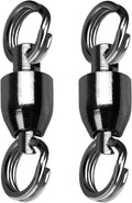 Ball Rolling Bearing Saltwater Fishing Swivel Stainless Black Nickel