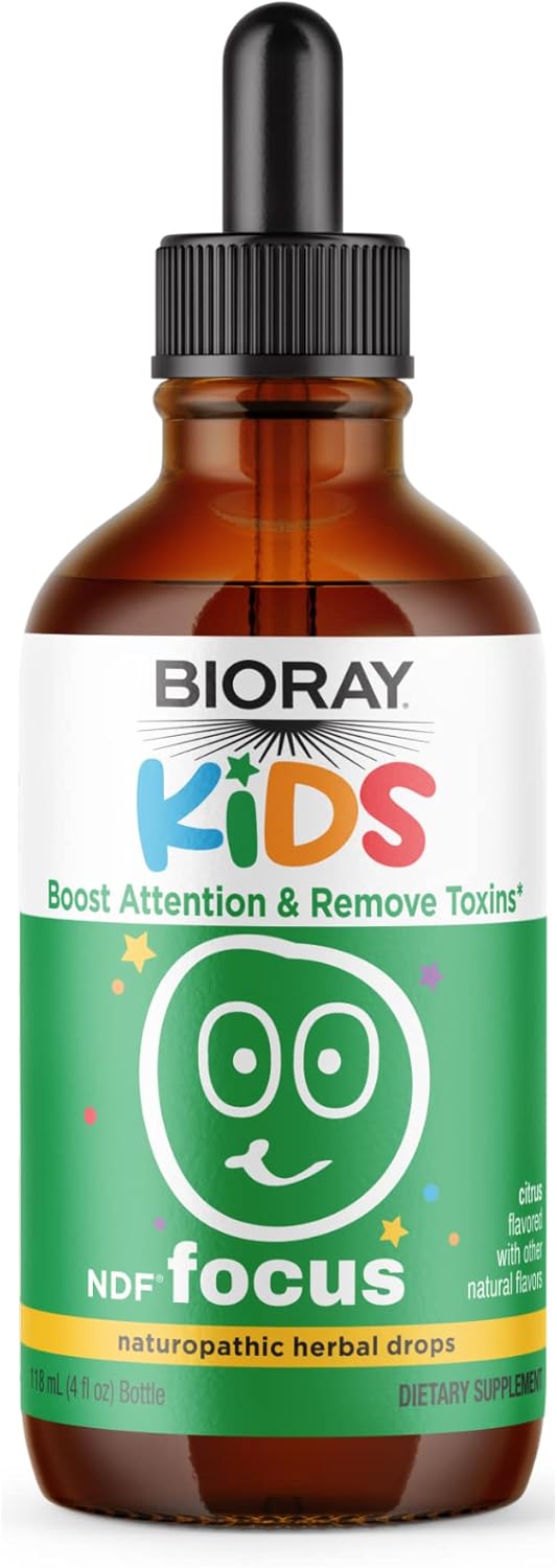 BIORAY Kids NDF Focus - Supports Cognitive Function & Clarity