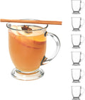 Anchor Hocking Cafe Glass Coffee Mugs Set of 6 for Every Occasion